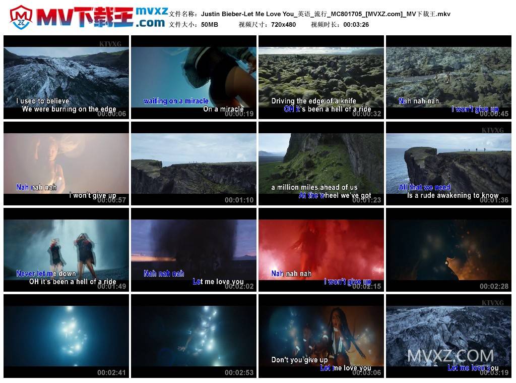 Justin Bieber-Let Me Love You_英语_流行_MC801705